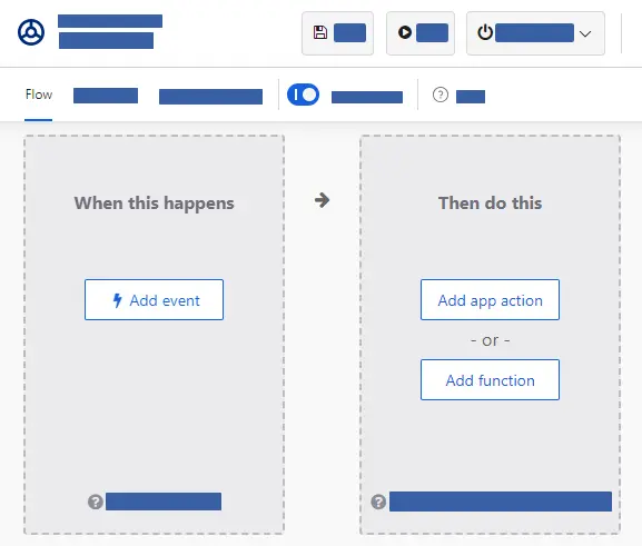 Okta Workflows drag-and-drop workflow builder interface